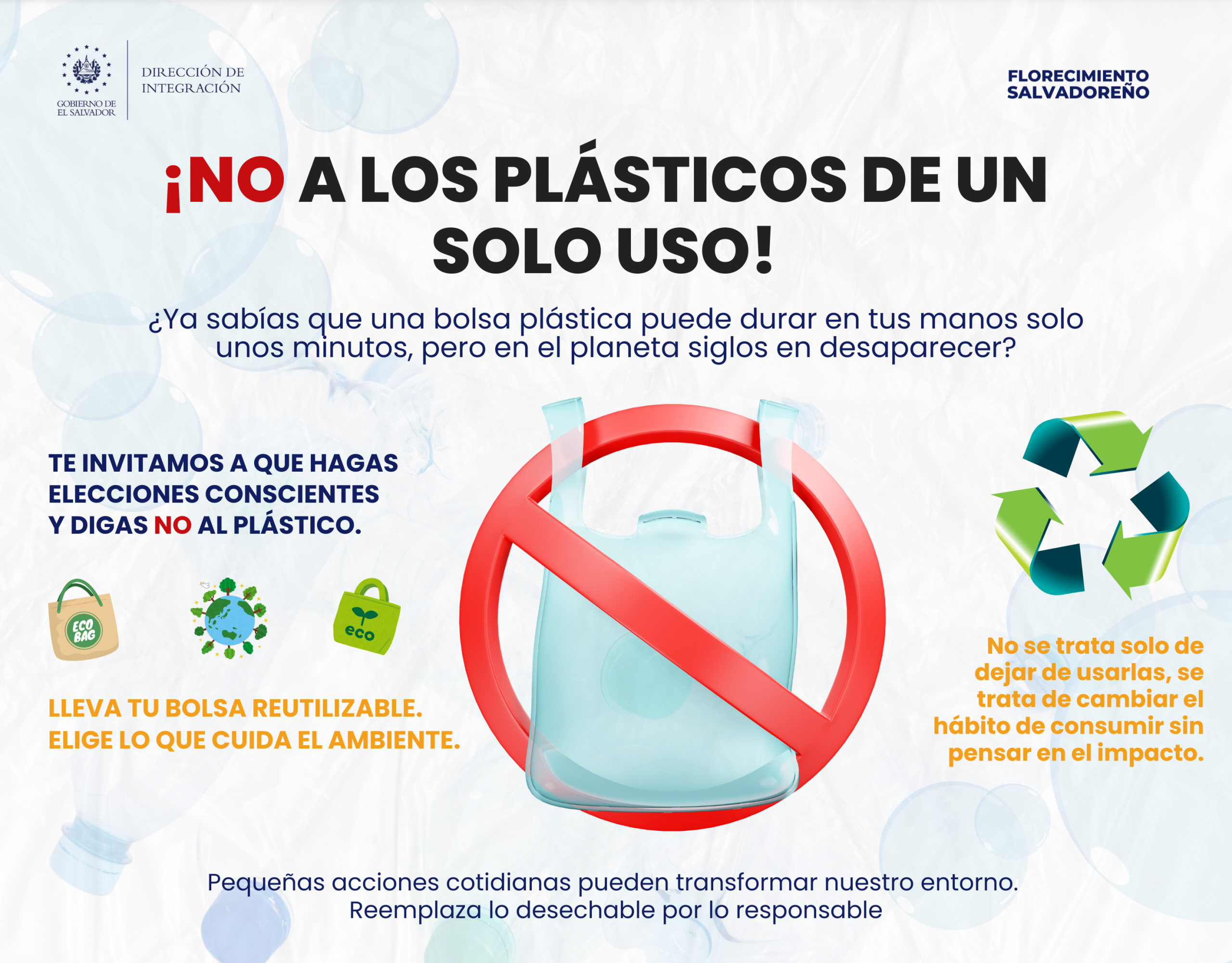No al plastico